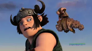 DRAGON TRAPPERS RIDING DRAGONS!? - DRAGONS RACE TO THE EDGE CLIP | DREAMWORKS ANIMATION AND NETFLIX.