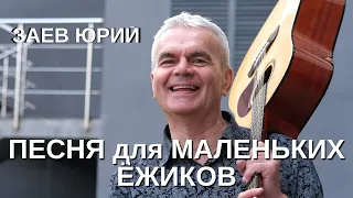 Заев Юрий, Песня для маленьких ёжиков, детская песенка, 2023 год, Заев Юрий Селянин