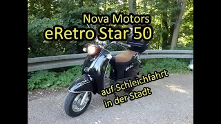 Nova Motors eRetro Star Elektroroller | Leisetreter im Stadtverkehr