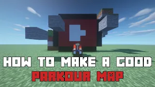 How to make a good parkour map - Minecraft tutorial