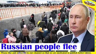 Finland closes the border, thousands of Russians flee in despair against PUTIN