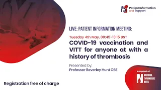 An information resource for patients about the COVID vaccination and VITTs