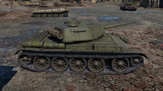 War Thunder: T-44 Gameplay