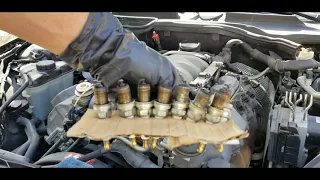 2005 SLK55 AMG requires 16 Spark plugs (M113,  M112, M113k)