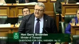 29.07.14 - Question 10: Phil Twyford to the Minister of Transport