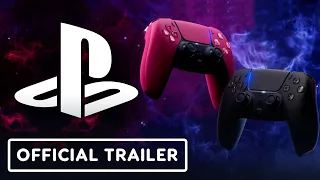 PlayStation 5 DualSense - Official Cosmic Red and Midnight Black Reveal Trailer