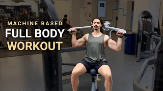 Beginner’s Full Body Gym Workout (Machines Only) | Build Muscle & Strength