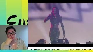 *Winner?* 🇮🇹 Angelina Mango "La Noia" (Italy 2024) - LIVE @ London Eurovision Party 2024 #reactions