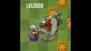 Plants Vs Zombies 2 LVL 1000  ONE SPIKE PLANT ENDURIAN  VS  Jurassic Gargantuar #Shorts