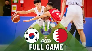 Korea v Bahrain | Full Basketball Game | FIBA U16 Asian Championship 2023