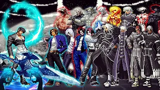 [KOF Mugen] Mr. Another Iori Vs 16 Ultimate Fighters Team | 1 Vs 16 Battle with Titans