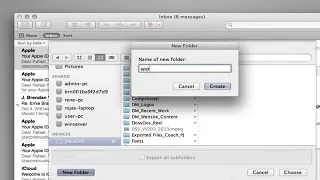 How to Move an Apple Mail Accounts Folder to an External Hard Drive