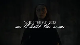 Jaqen H'ghar & Arya Stark | Beautiful Crime | Game of Thrones