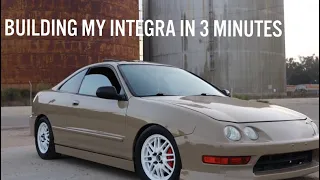Building my Integra in 3 minutes
