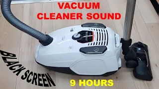 ► WHITE NOISE | #253 VACUUM CLEANER SOUND FOR SLEEP, RELAX AND STUDY | BLACK SCREEN | 9 HOURS