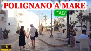 Polignano a Mare Italy Walking Tour🇮🇹  MOST BEAUTIFUL TOWNS IN ITALY | 4k Video