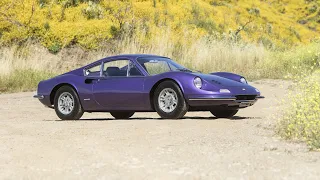 Ride Along in the 1968 Ferrari Dino 206 GT Headed for the Broad Arrow Radius Monterey Auction