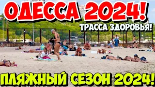 ОДЕССА ПЛЯЖНЫЙ СЕЗОН 12 МАЯ 2024 🔥❗️МОРЕ 💦❗️ТРАССА ЗДОРОВЬЯ❗️ПРЕКРАСНЫЙ ДЕНЬ… ☀️⛱️🌊🌳🌿