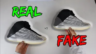 REAL VS FAKE! ADIDAS YEEZY QNTM QUANTUM COMPARISON!