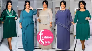 New evening dresses for plus sizes. Elegant evening dresses for fat women