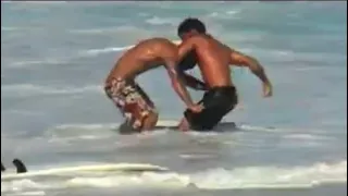Surfers Fight