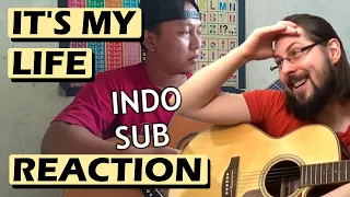 ALIP BA TA It's MY Life Reaction (Indo Sub) Guitarist Reacts & Analysis | Bon Jovi Cover