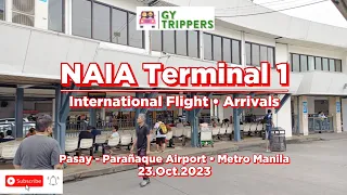 NAIA TERMINAL 1 - PASAY - PARAÑAQUE AIRPORT - MANILA (Ninoy Aquino International Airport) -23.Oct.23
