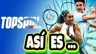 ¿Merece la pena TOPSPIN 2k25? Análisis español