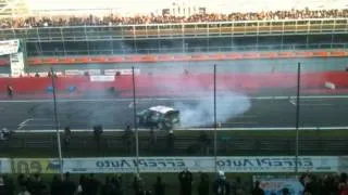 Burnout Dani Sordo al Monza Rally Show 2011