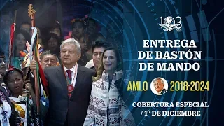 Entrega de Bastón de Mando y AMLOFest #EnVivo