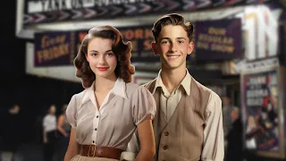 1940s USA – Captivating Scenes of Teenage Life in 1940s America (Colorized)