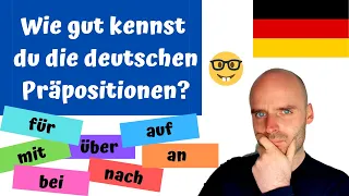 Verben + Präpositionen | A2 B1 B2 | Learn German | Deutsch lernen