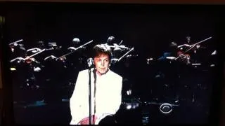 Paul McCartney Fart Grammy's 2012