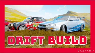 NISSAN SKYLINE R34 DRIFT BUILD | Forza Horizon 4