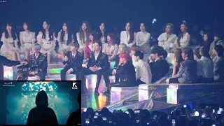 181201 MMA 2018 Artist Reaction to 방탄소년단 (BTS) FAKE LOVE & IDOL (WANNA ONE, BLACKPINK, IKON & more)