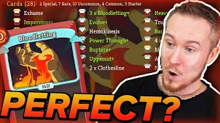 This Is a Constructed Deck?! | Ascension 20 Ironclad Run | Slay the Spire