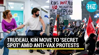 Canada on edge: Justin Trudeau abandons Ottawa home amid protest against vaccine mandates