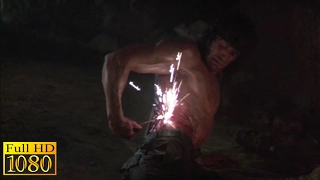 Rambo 3 (1988) - Gunpowder Cauterization Scene (1080p) FULL HD
