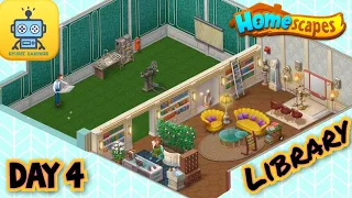 Homescapes Storyline : Day 4 - Library