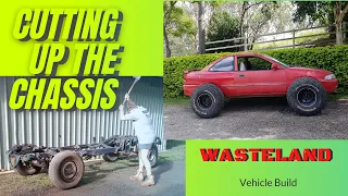 Cutting Chassis Rails Down - Part 2 - How to Build a Wasteland Vehicle