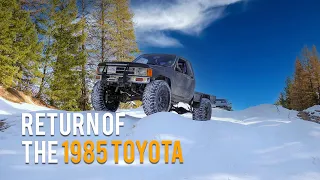Return of the 1985 Toyota Pickup - Snow Wheeling | SAS Trucks | Shakedown