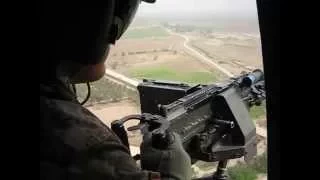 Iraq UH-60 Gunner