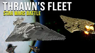 THRAWN's Fleet VS Rebel Attack! - Space Engineers - EPIC Star Wars Battles