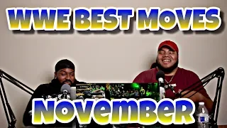 WWE Best Moves of 2019 - NOVEMBER (REACTION)