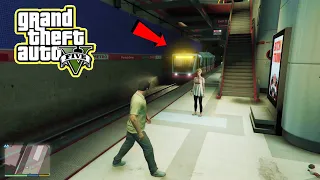 Grand Theft Auto V (Metro Station - GTA 5) Metro Station Tour in GTA V - Metro Captured by Michael