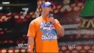 Raw: John Cena & Raw Superstars target The Nexus-July 5. 2010