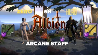 ZERO TO HERO ARCANE STAFF IN 6 HOURS... Albion Online