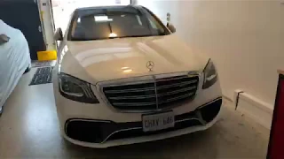 2019 Mercedes-Benz AMG S63 cold start and exhaust