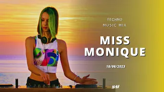 TECHNO MIX 2023 🎧 Miss Monique SET August 18TH, 2023 / Popular Rave Songs 🎧