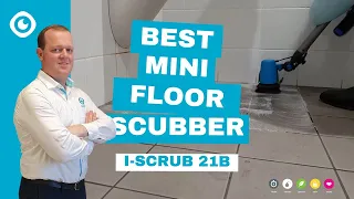 The ultimate mini scrubbing machine - i-scrub 21 B Live Demonstration